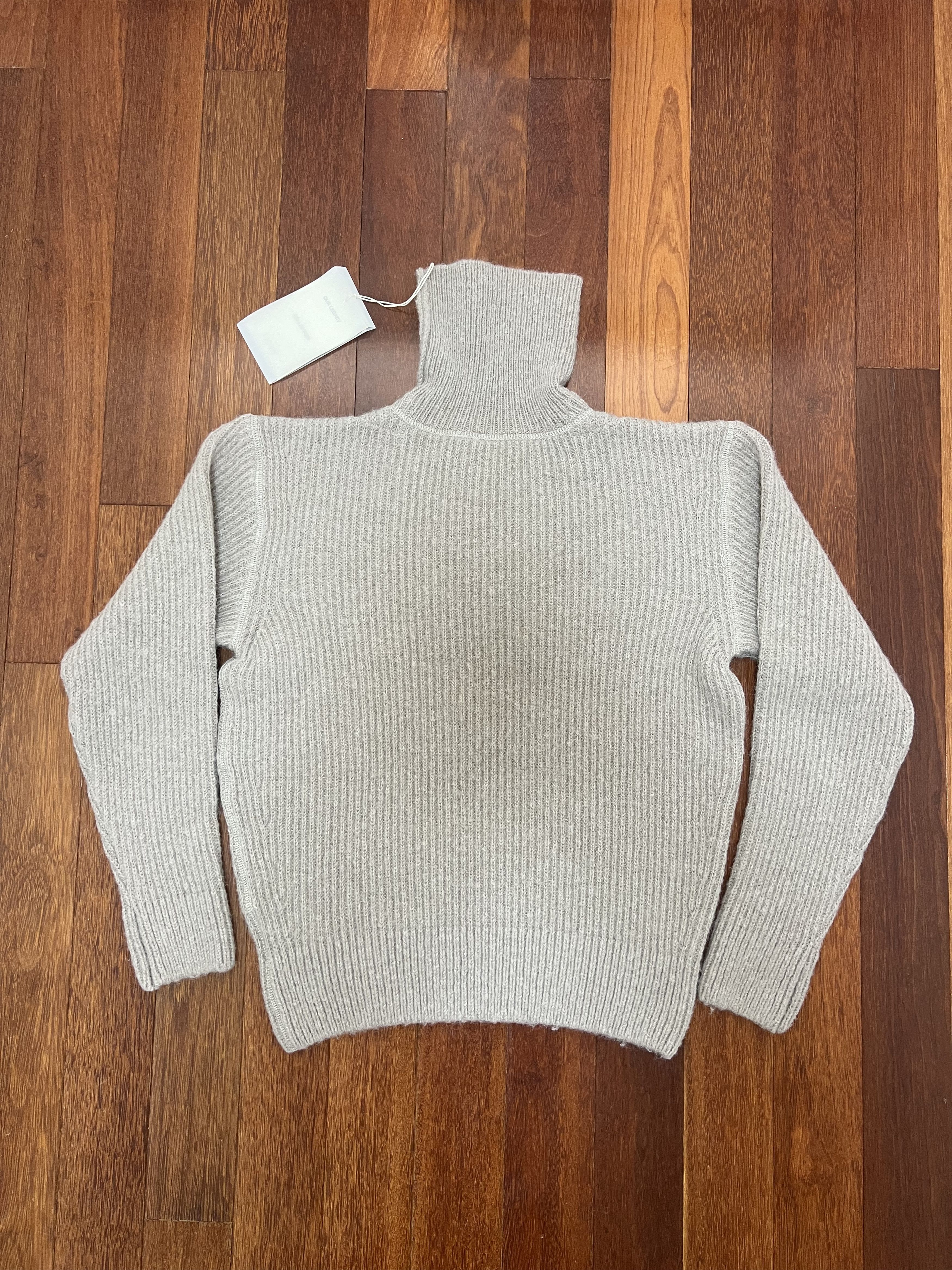 Our Legacy 💚 2022 Our Legacy Submarine Rollneck Desert Snow Silk Wool Size US M / EU 48-50 / 2 - 6 Thumbnail