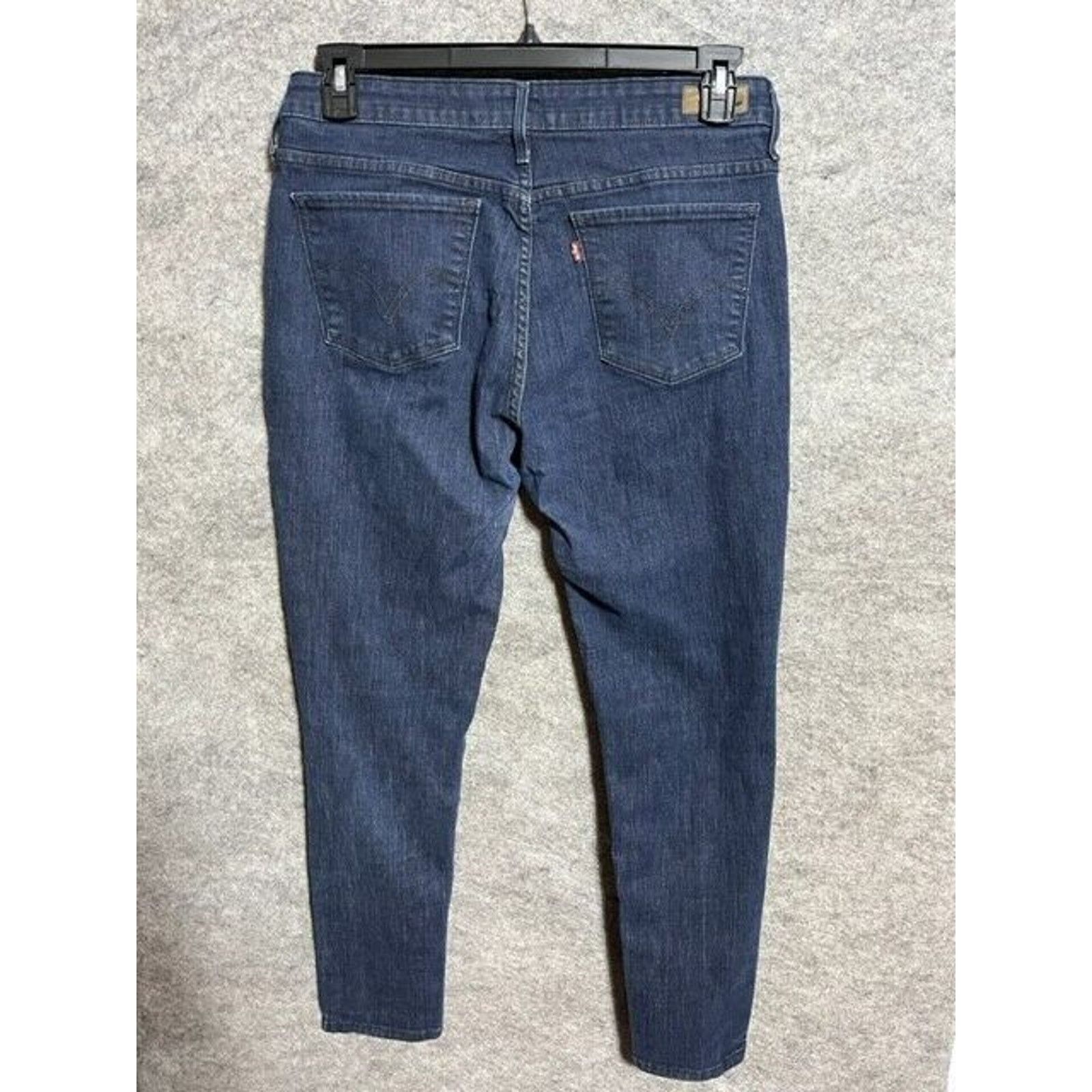 Levi's Levi's Legging Skinny Jeans Womens 14M 32x32 Dark Wash Denim Size 36" / US 14 / IT 50 - 2 Thumbnail
