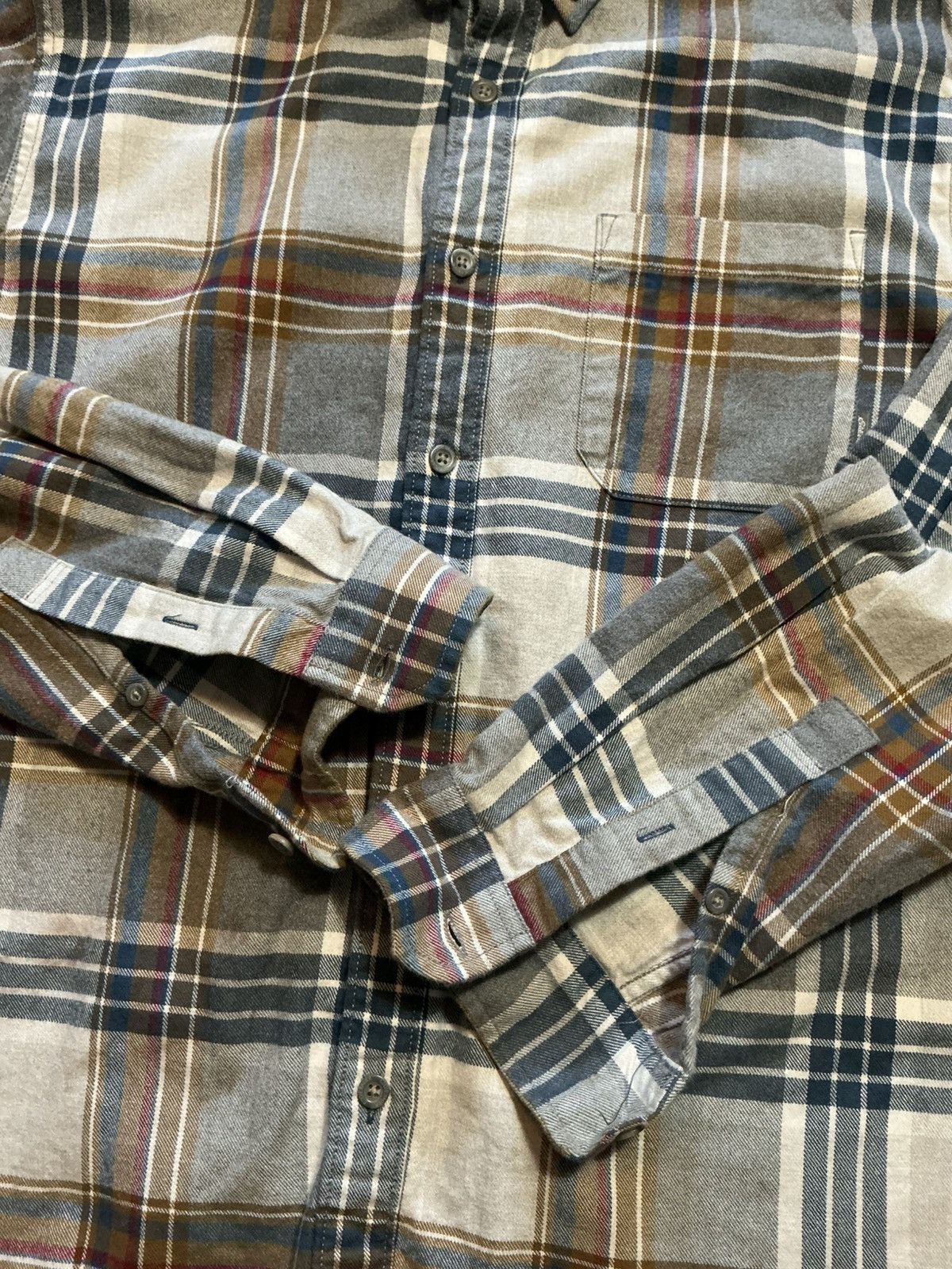 Eddie Bauer Eddie Bauer Classic Fit Plaid Cotton Flannel Button Shirt Size US L / EU 52-54 / 3 - 6 Thumbnail