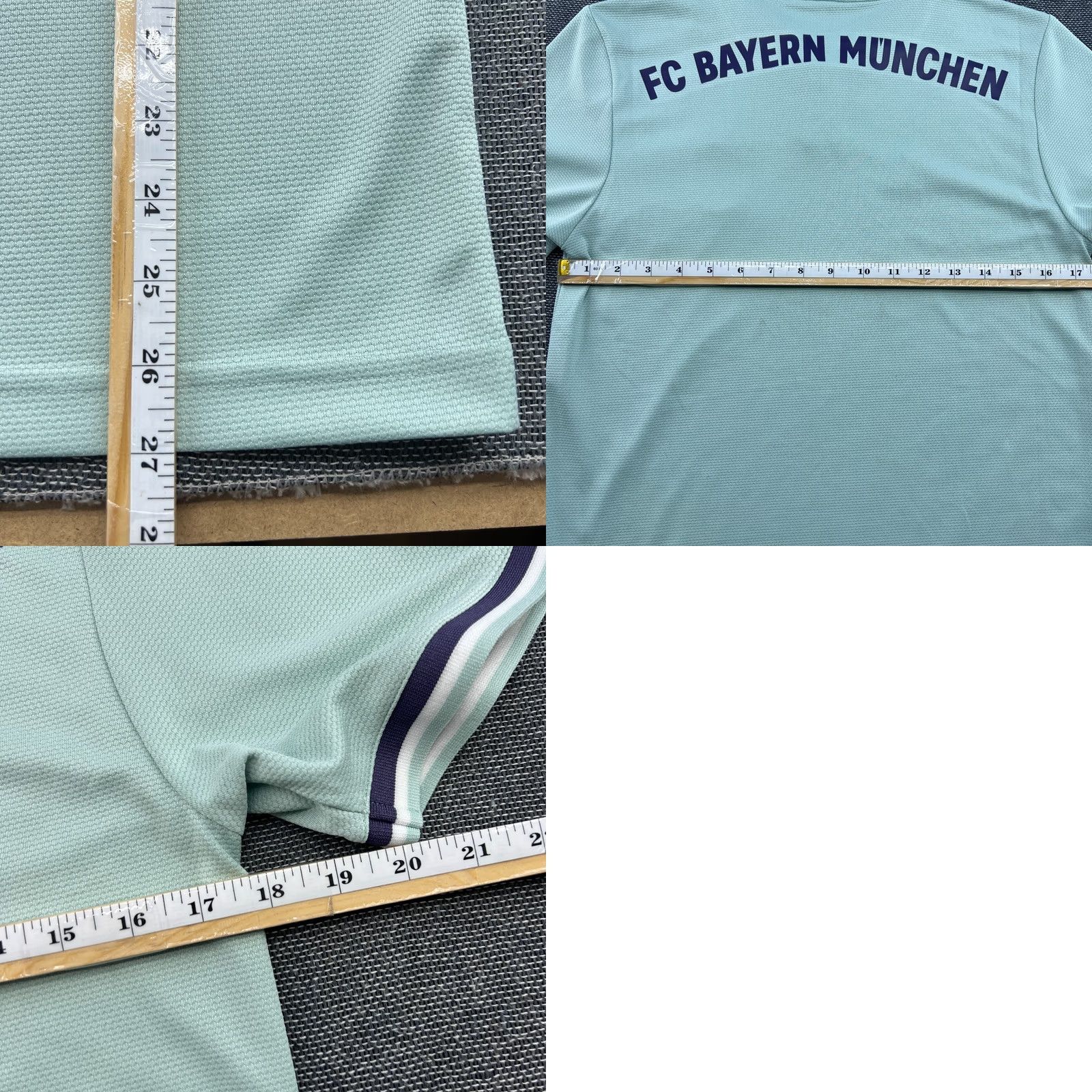 Adidas Bayern Munich 2018 2019 Away Football Third Jersey Mens Small Adidas Soccer Shirt Erwachsenen? Size US S / EU 44-46 / 1 - 9 Thumbnail