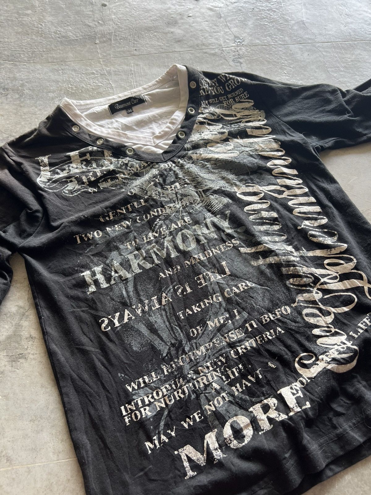 Hysteric Glamour y2k poem beaumont carr punk goth grunge style Size US M / EU 48-50 / 2 - 7 Thumbnail