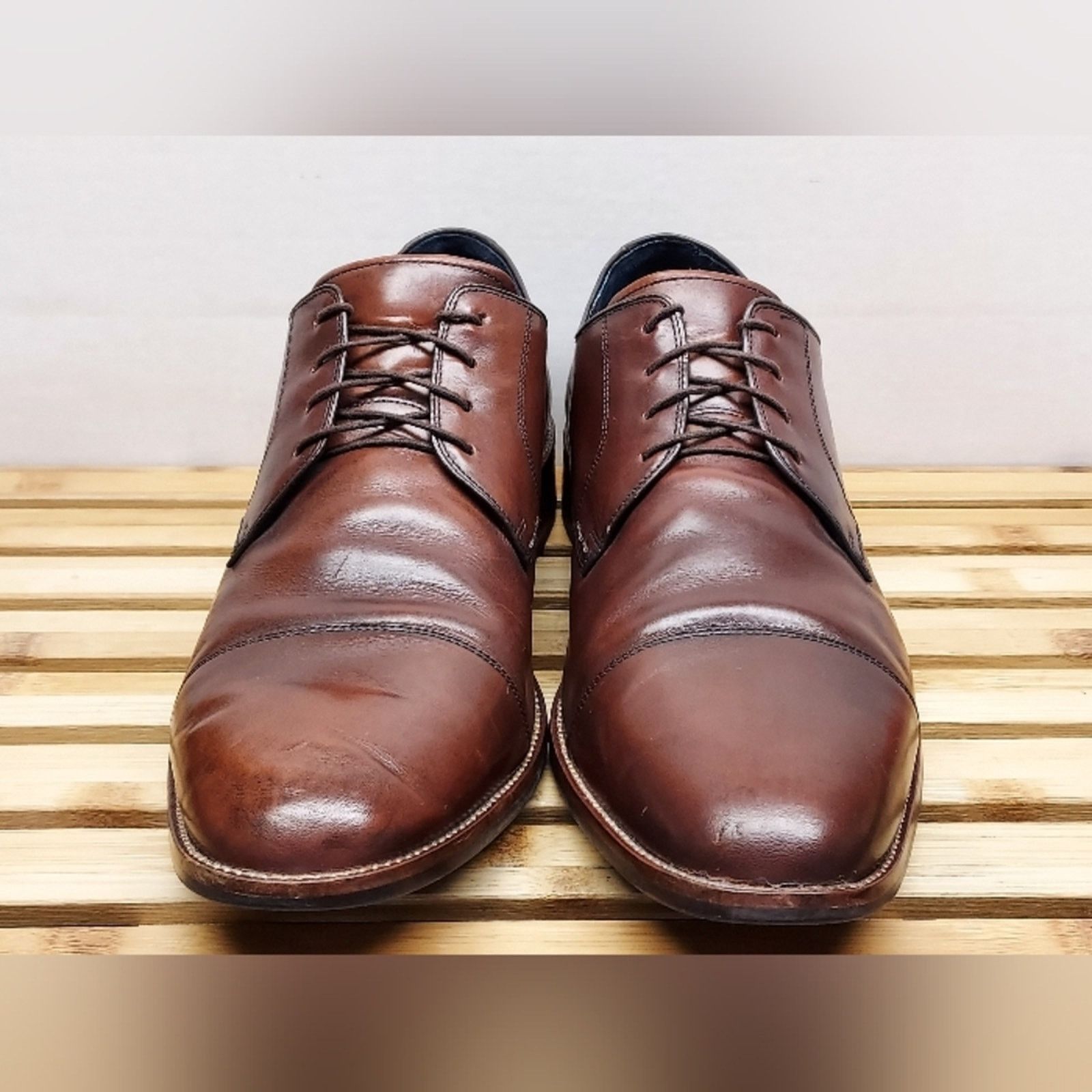 Cole Haan Cole Haan Mens Lenox Hill Cap Oxford Shoes Size 15W Size US 15 / EU 48 - 5 Thumbnail