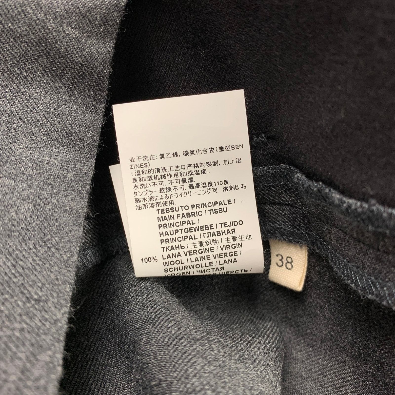 Marni MARNI Size 2 Grey Virgin Wool Cropped Casual Pants Size 26" / US 2 / IT 38 - 4 Thumbnail