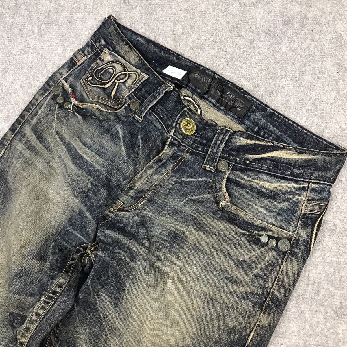 Japanese Brand RED PEPPER JAPAN DESIGN DENIM DISTRESSED DENIM PANTS Size US 30 / EU 46 - 8 Thumbnail