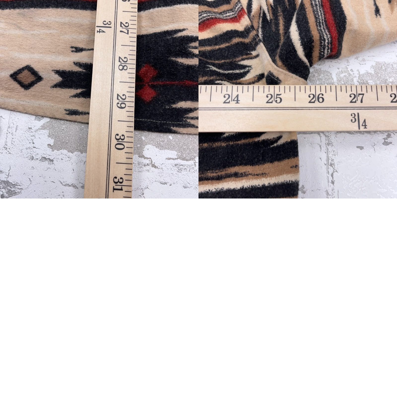 CLOT Woods & Water Shirt Men L Brown Button Up Chamois Cotton Aztec Southwestern Geometric Size US L / EU 52-54 / 3 - 8 Thumbnail