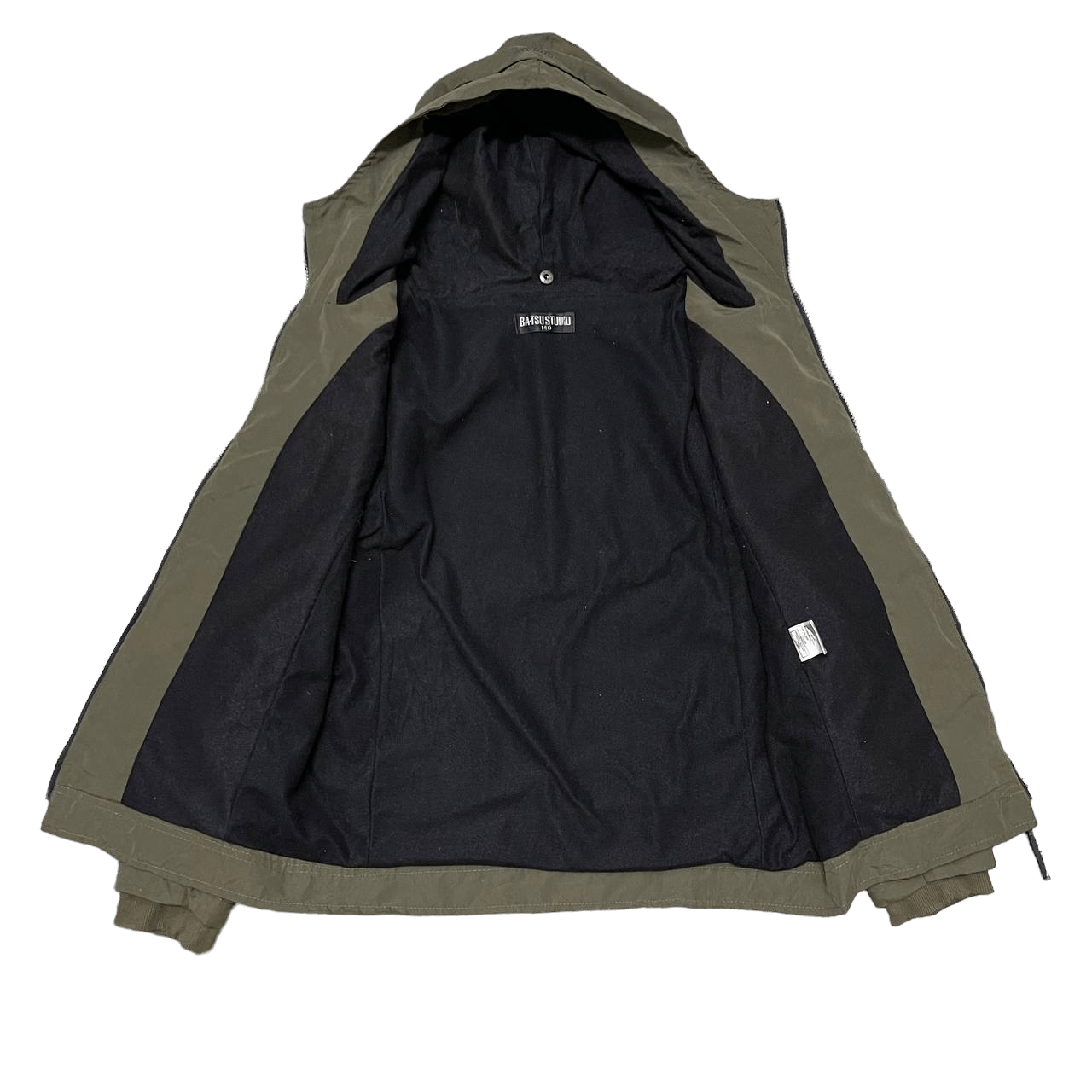 Japanese Brand Vintage Ba-Tsu Studio Hooded Jacket Skull Logo Size US S / EU 44-46 / 1 - 7 Thumbnail