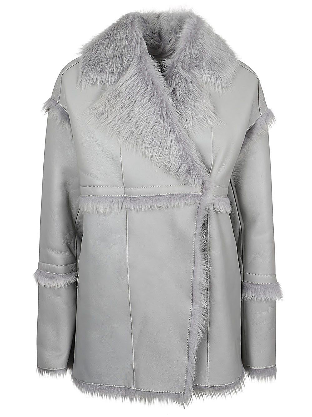 Iro VERNON LEATHER COAT Size S / US 4 / IT 40 - 1 Thumbnail
