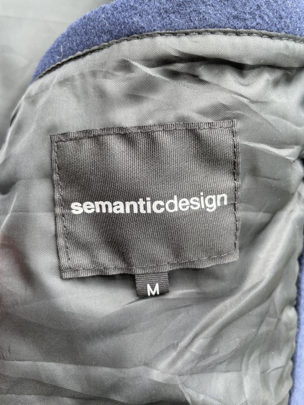 semanticdesign 🔥Accept Binding Offer🔥 Semantic Design Wool Long Coat Jacket Size US S / EU 44-46 / 1 - 7 Thumbnail