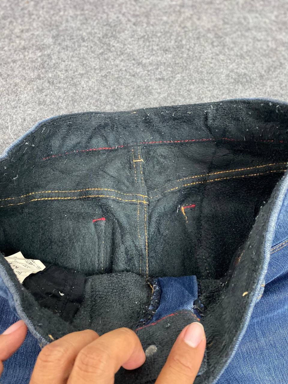 Edwin edwin fleece lining distressed denim Size 30" / US 8 / IT 44 - 13 Thumbnail