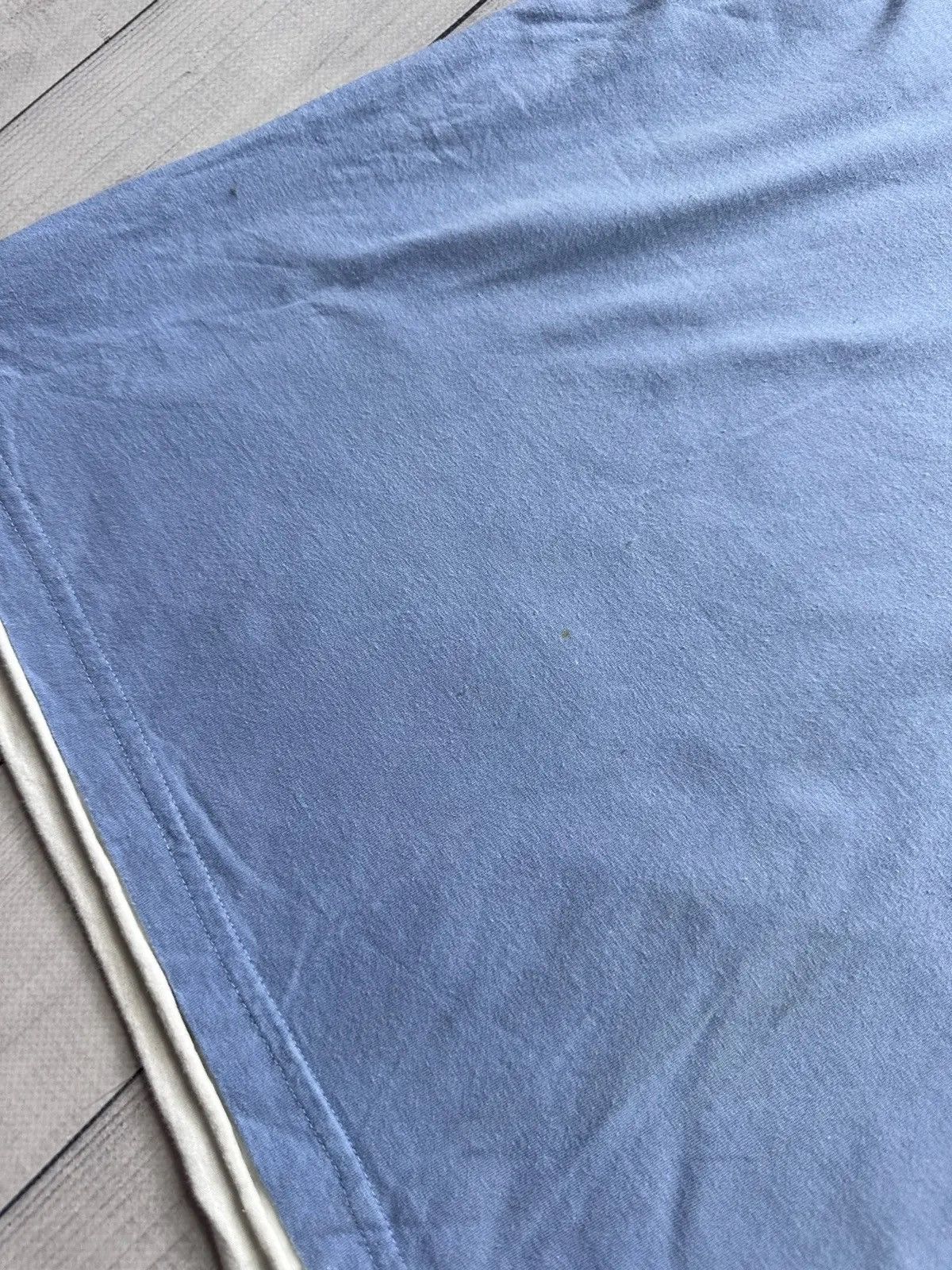 Vintage × Yves Saint Laurent Vintage Yves Saint Laurent Tee YSL logo size XXL light blue Size US XXL / EU 58 / 5 - 3 Thumbnail