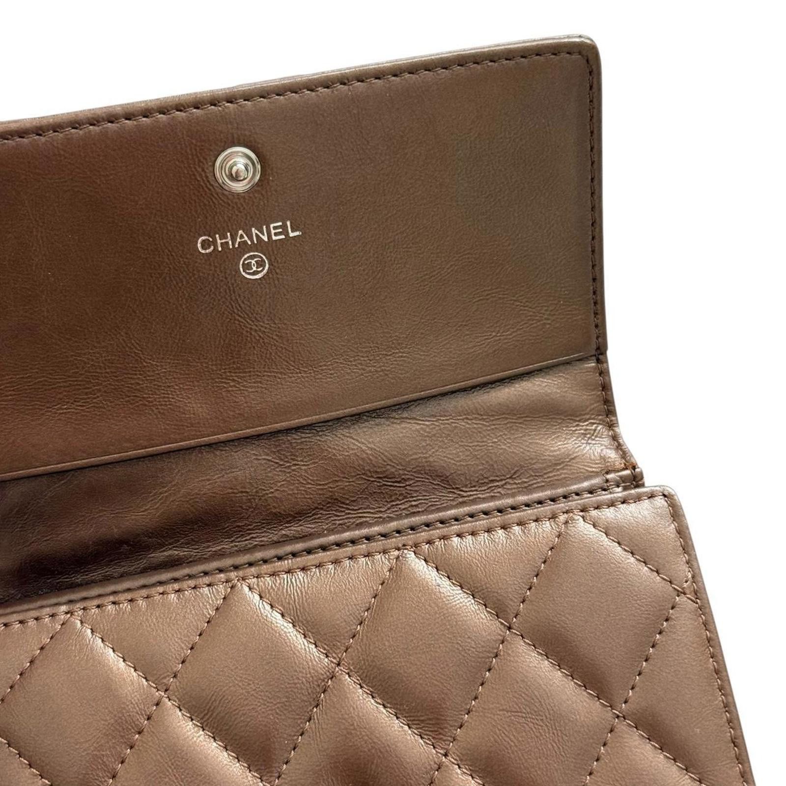 Chanel chanel 2000s brown wallet Size ONE SIZE - 3 Thumbnail