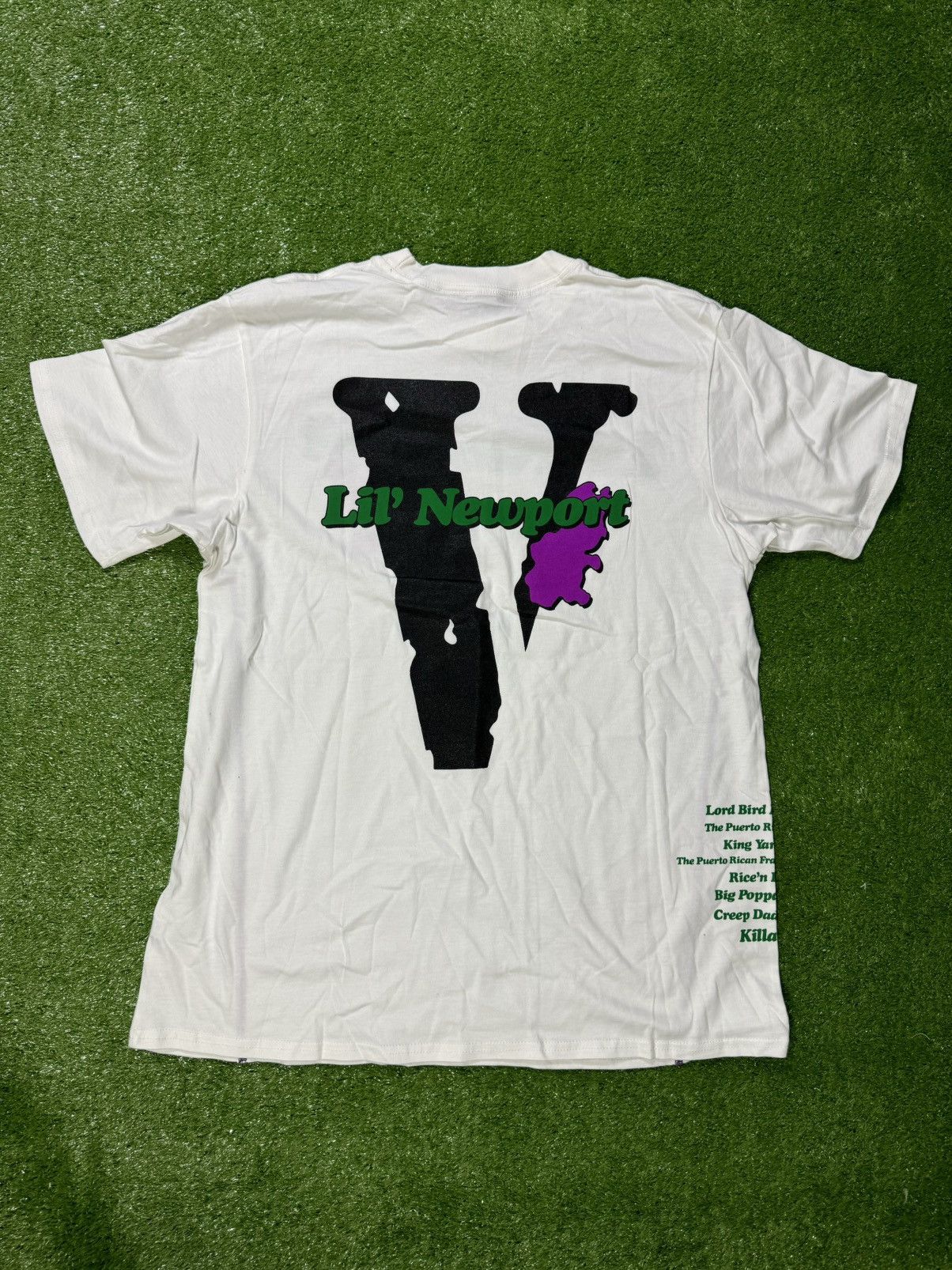 Vlone Vlone Yams Day Lil Newport Tee Size US L / EU 52-54 / 3 - 2 Thumbnail