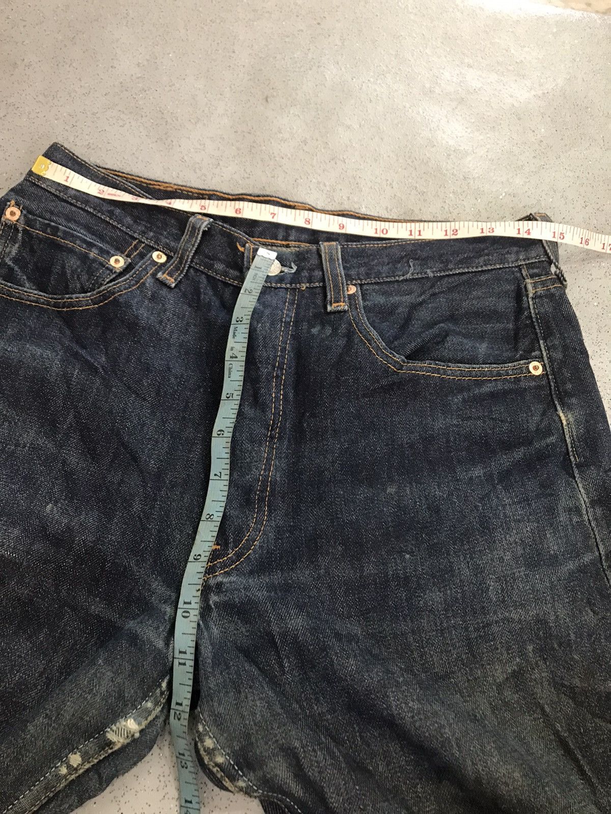 Japanese Brand × Levi's × Vintage Levis 501 button distressed Size US 30 / EU 46 - 6 Thumbnail