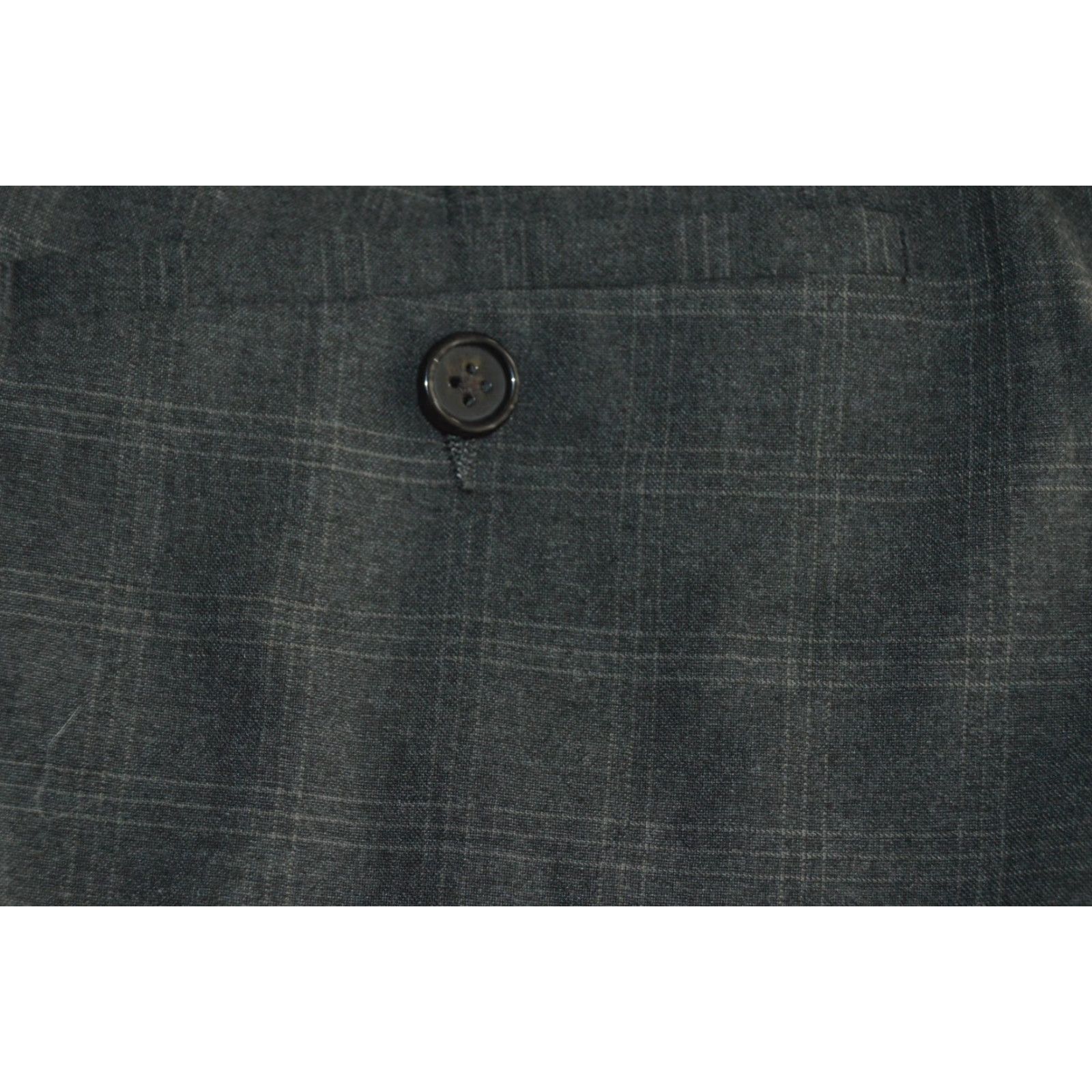 Ralph Lauren Ralph Lauren Mens Dress Pants Gray plaid 40/32 Flat Front Poly Blend Zip Closure Size US 40 / EU 56 - 3 Thumbnail