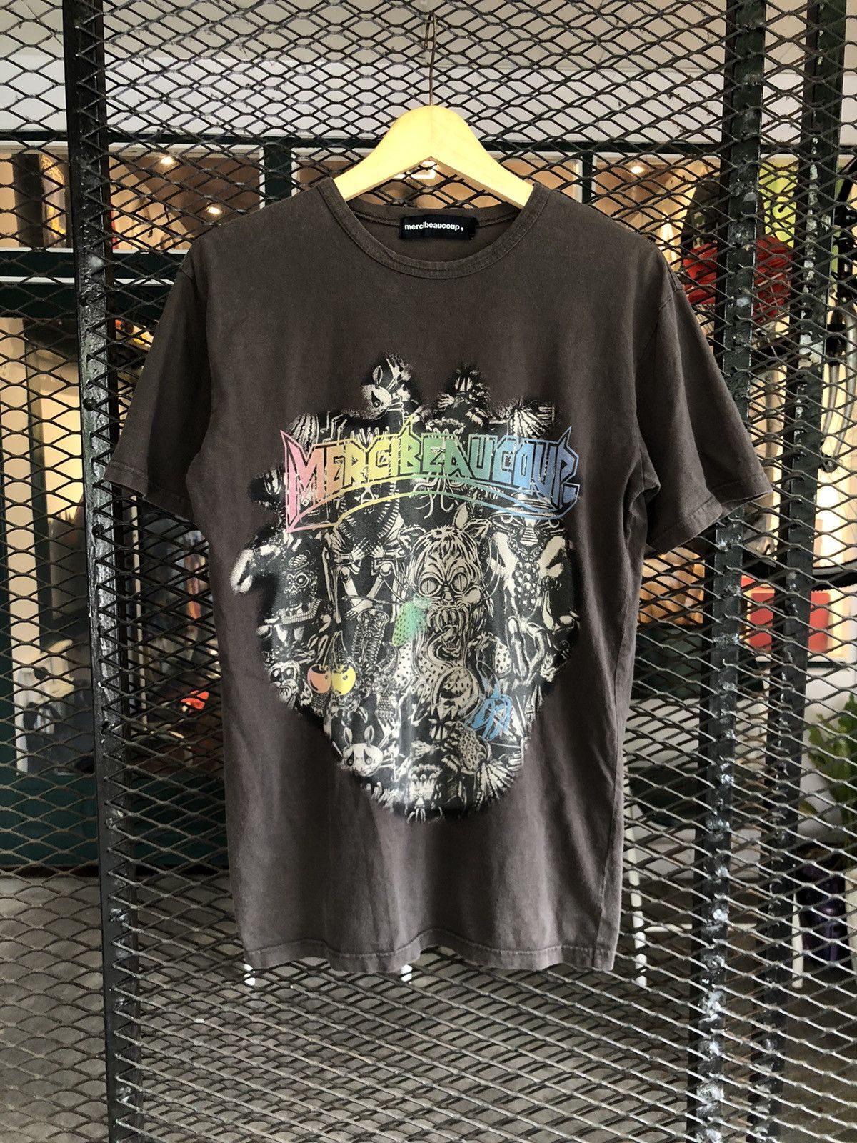 Issey Miyake × Japanese Brand × mercibeaucoup JAPANESE MERCIBEAUCOUP ISSEY MIYAKE POEM GOTHICSTYLE TEE Size US L / EU 52-54 / 3 - 1 Thumbnail