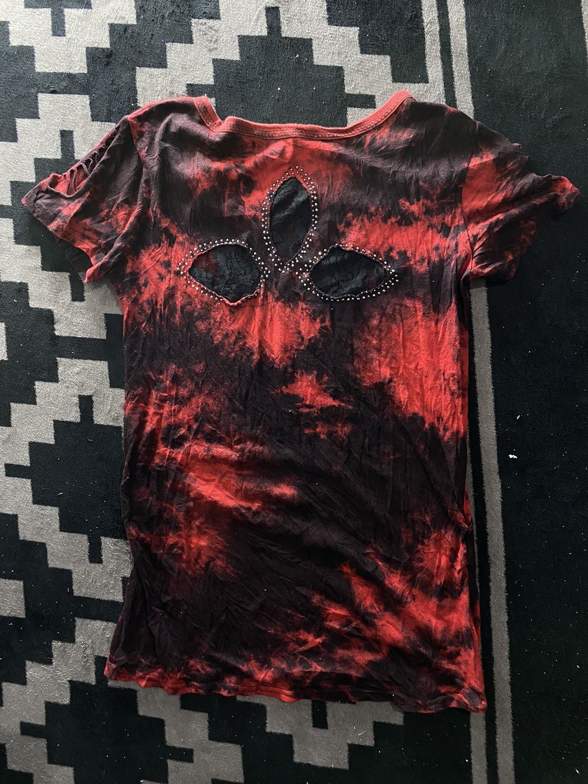 Hysteric Glamour × If Six Was Nine × Japanese Brand Guoya distressed glitter tie dye tshirt Size US M / EU 48-50 / 2 - 2 Thumbnail