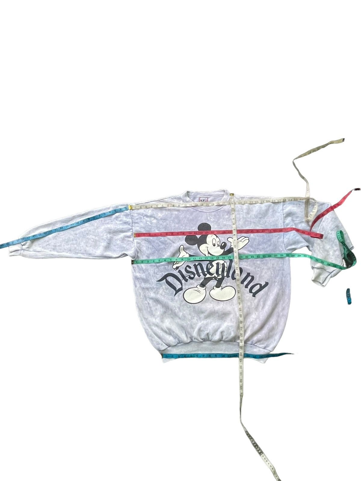 Disney Vintage Mickey Mouse Disneyland Bleached Sweatshirt Size US XXL / EU 58 / 5 - 10 Thumbnail