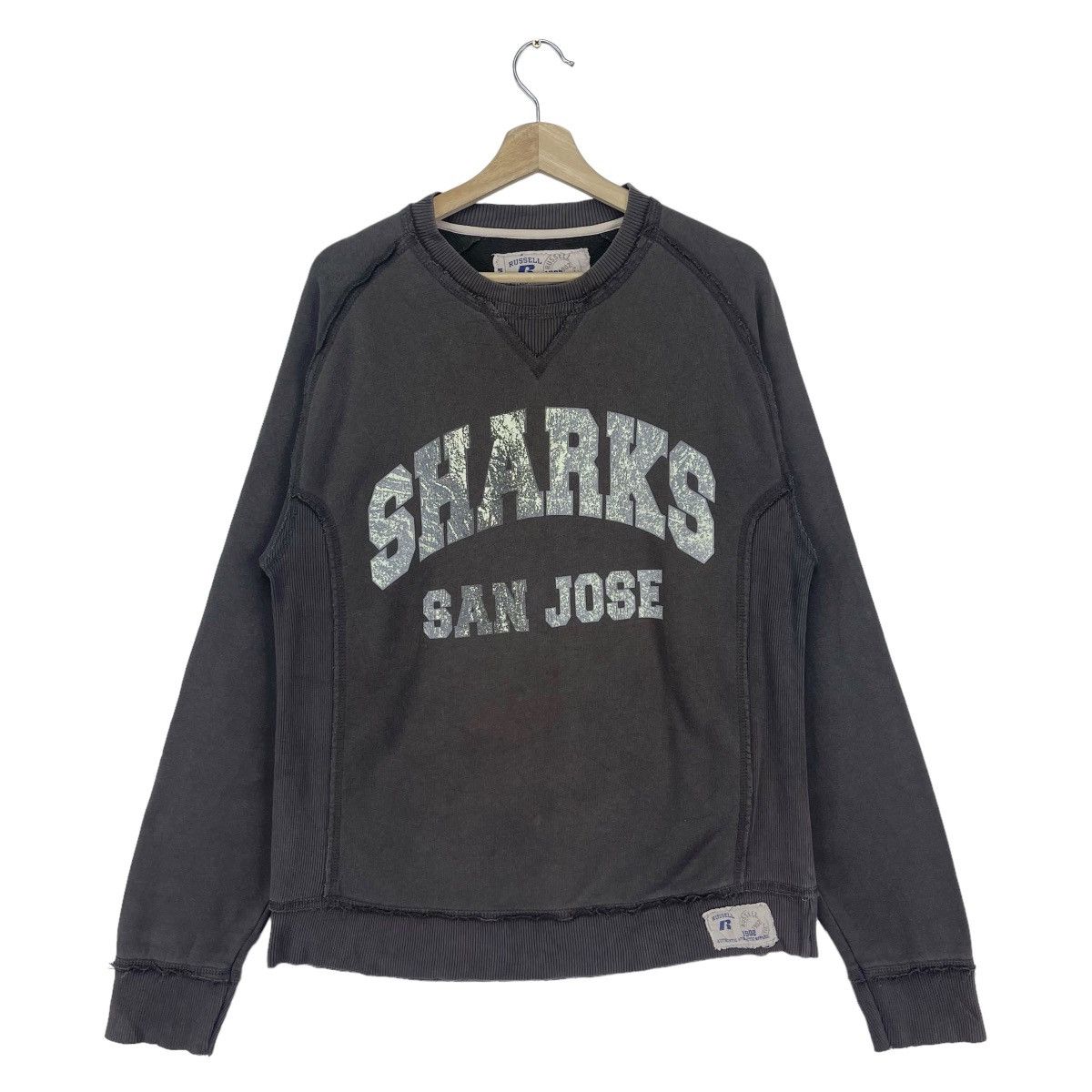 NHL × Vintage Vintage San Jose Sharks Sweatshirt Size US M / EU 48-50 / 2 - 1 Thumbnail