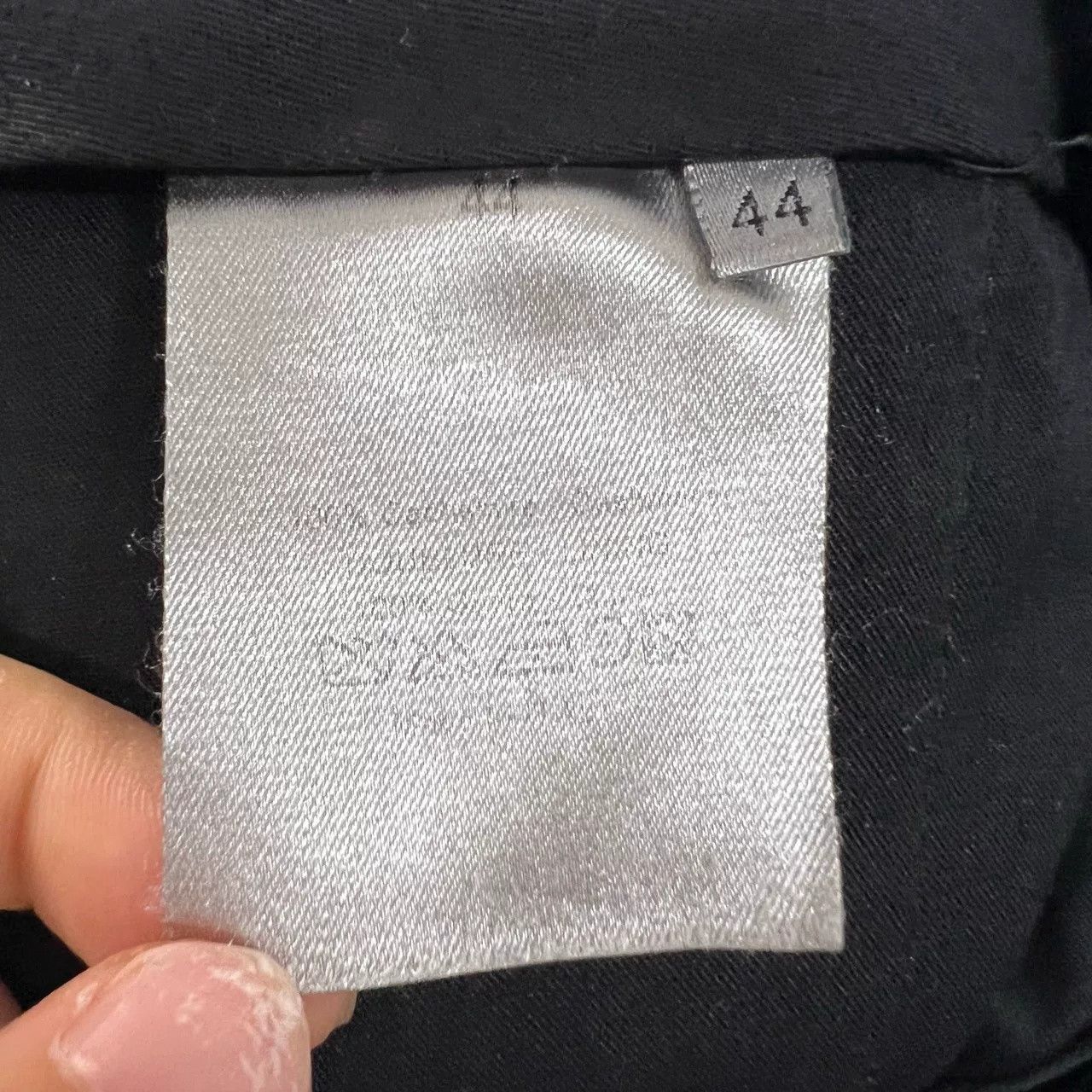Dior Dior Black Velvet Trousers Size US 28 / EU 44 - 4 Thumbnail
