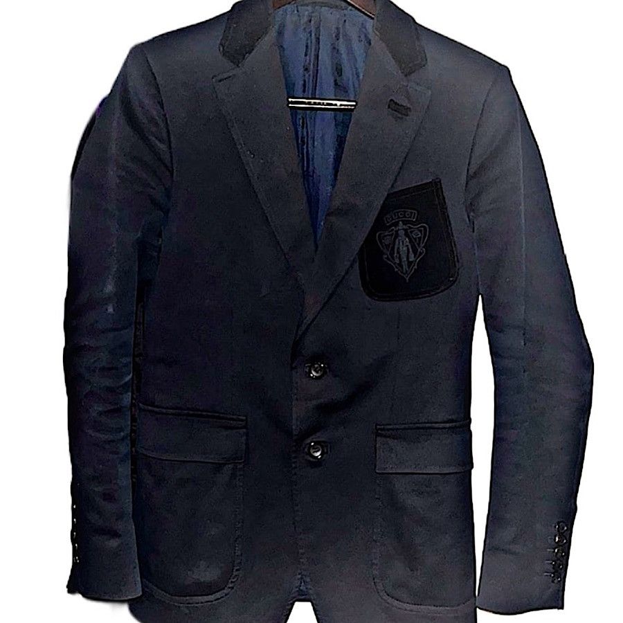 Gucci Authentic Gucci Tom Ford Runway Crest Emblem Blazer Size 48R - 1 Thumbnail