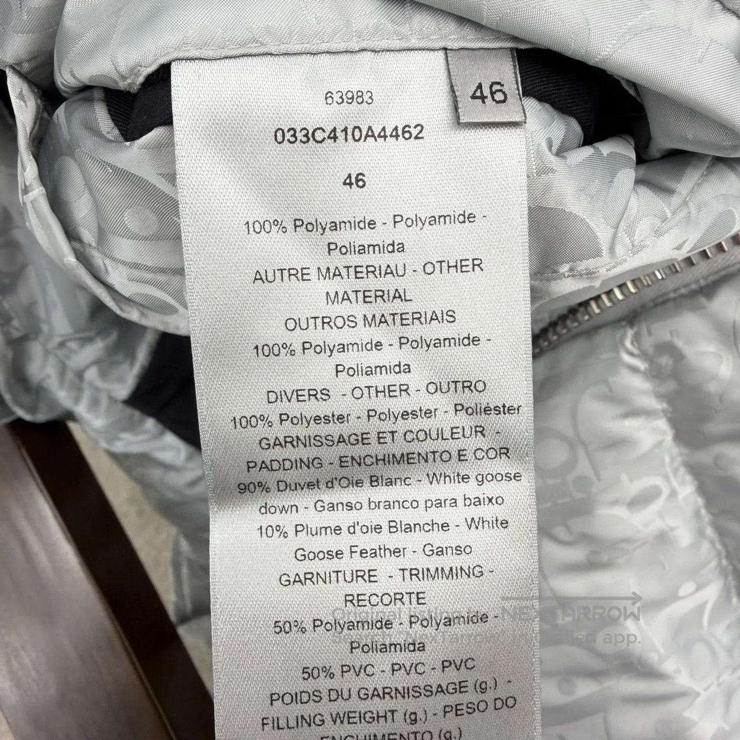 Dior Dior New Monogram Logo Down Vest. Size US S / EU 44-46 / 1 - 3 Thumbnail