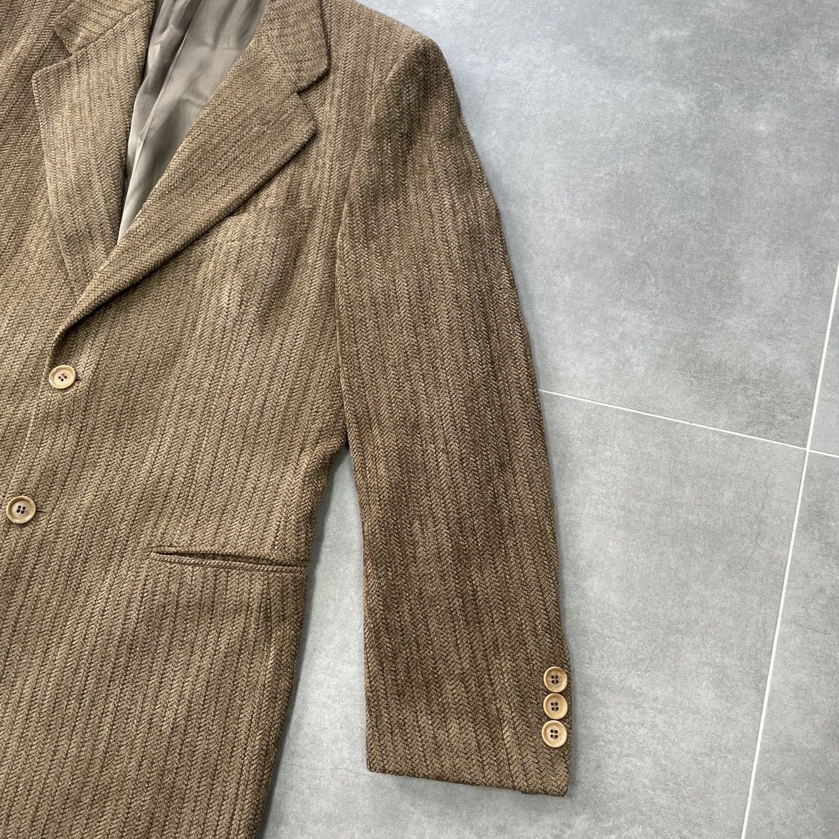 Pal Zileri Pal Zileri Pull Wool Corduroy Blazer Size 48 Size 48R - 8 Thumbnail