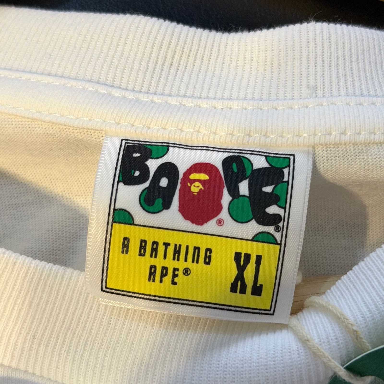 Bape ABC Camo College Logo T-Shirt