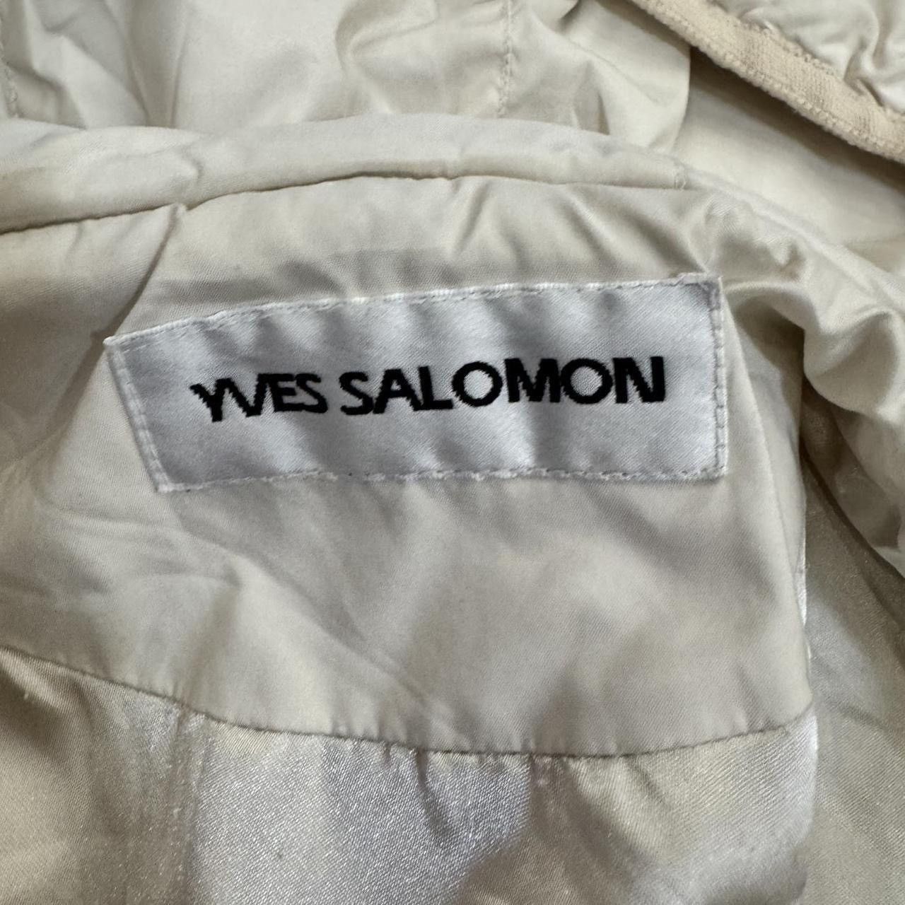Yves Salomon Yves Salomon quilted jacket, women's size 38 (M) ecru Size L / US 10 / IT 46 - 4 Thumbnail