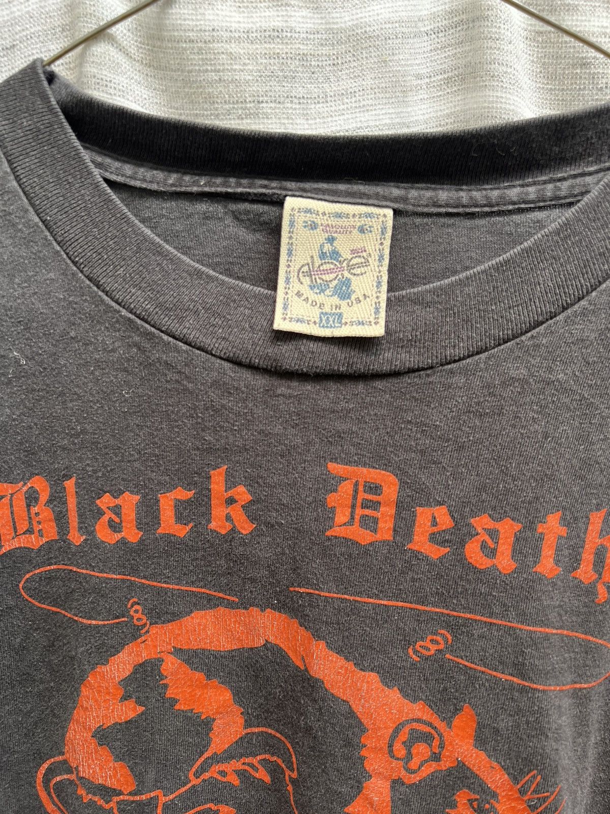 Unsound Rags × Vintage 90’s “Black Death” Tee Size US XL / EU 56 / 4 - 3 Thumbnail