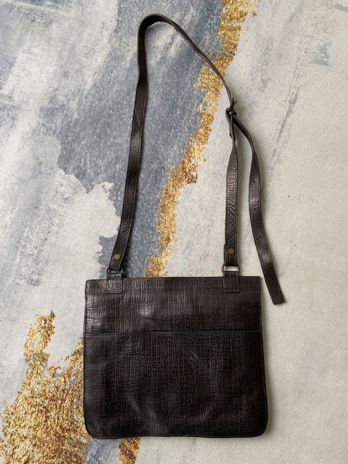 Jean Paul Gaultier Japanese Brand Jean Paul Gaultier Leather Sling Bag Size ONE SIZE - 7 Thumbnail