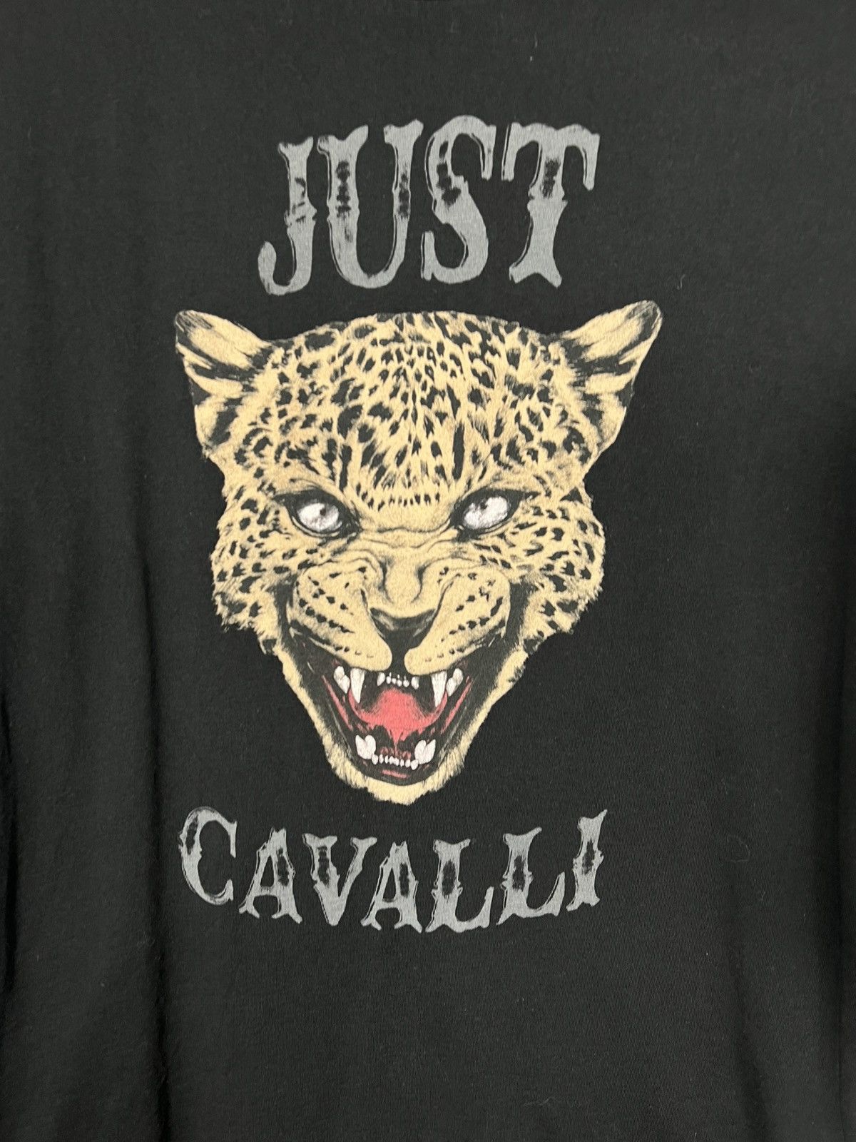 Just Cavalli Vintage luxury designer Just Cavalli Leopard Print T-shirt Size US XL / EU 56 / 4 - 2 Thumbnail