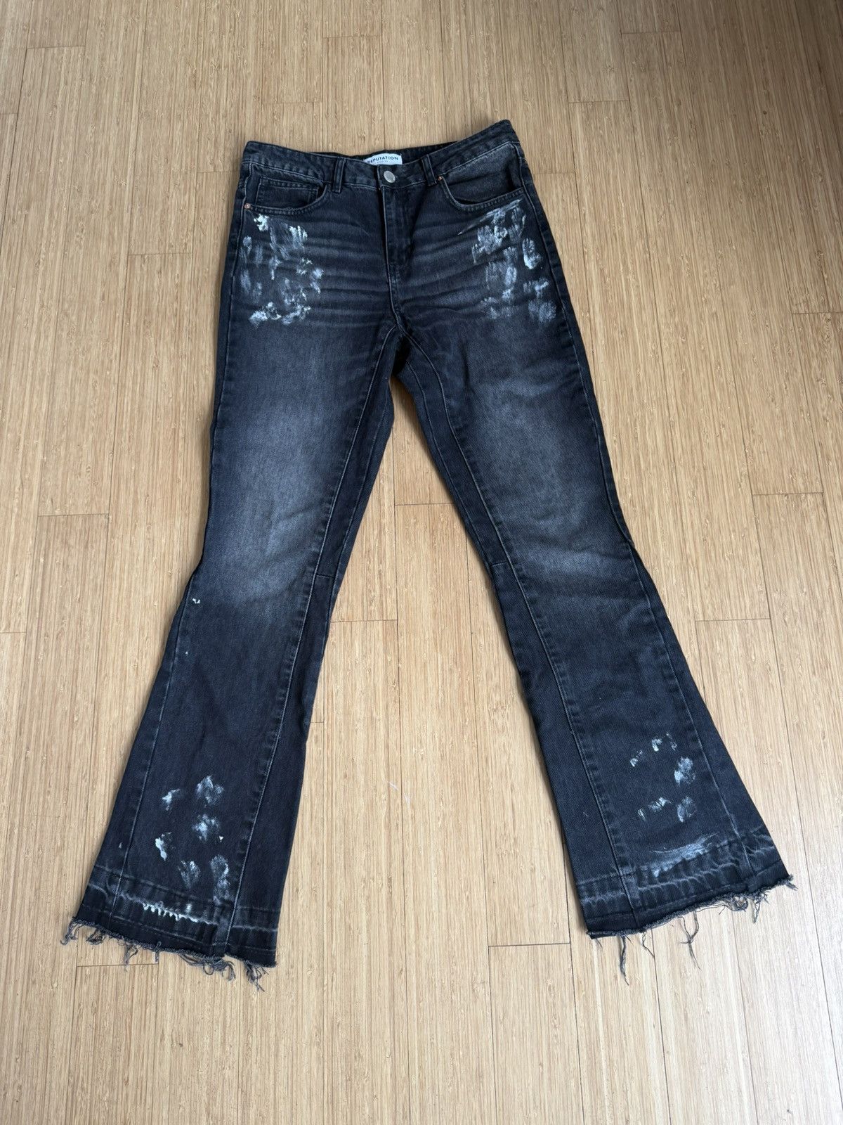 Reputation Studios Flare jeans Size US 29 - 1 Thumbnail