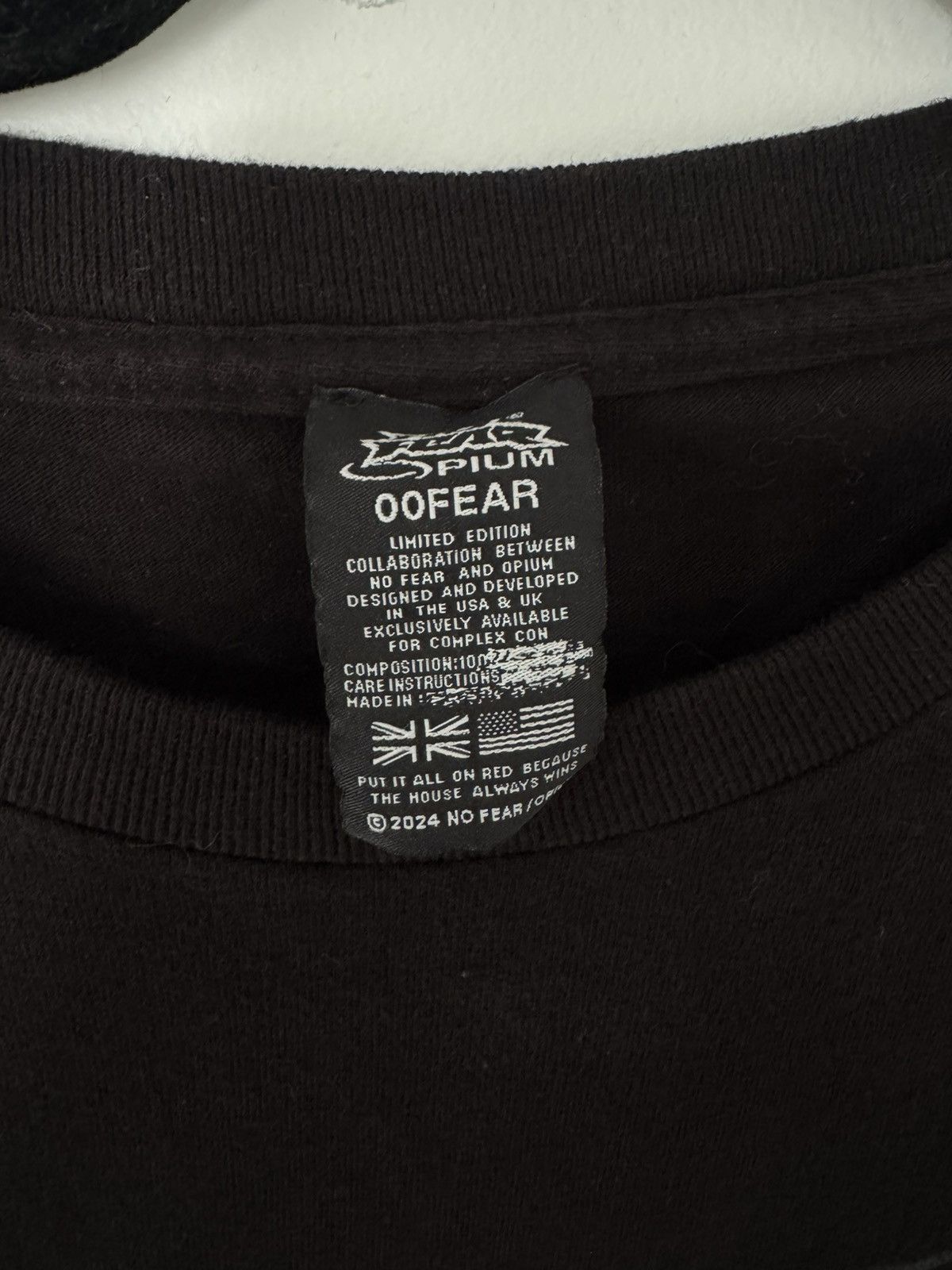 No Fear × Playboi Carti Black Opium FEAR T Shirt ComplexCon Exclusive Size US L / EU 52-54 / 3 - 5 Thumbnail