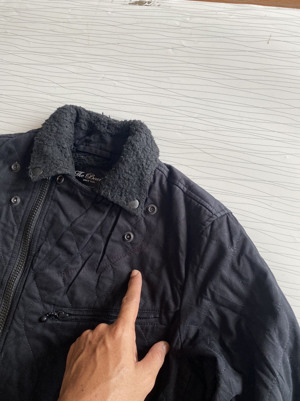 20471120 BEAMS Japan Linen Rider Double Collar Punk Jacket Size US M / EU 48-50 / 2 - 11 Thumbnail