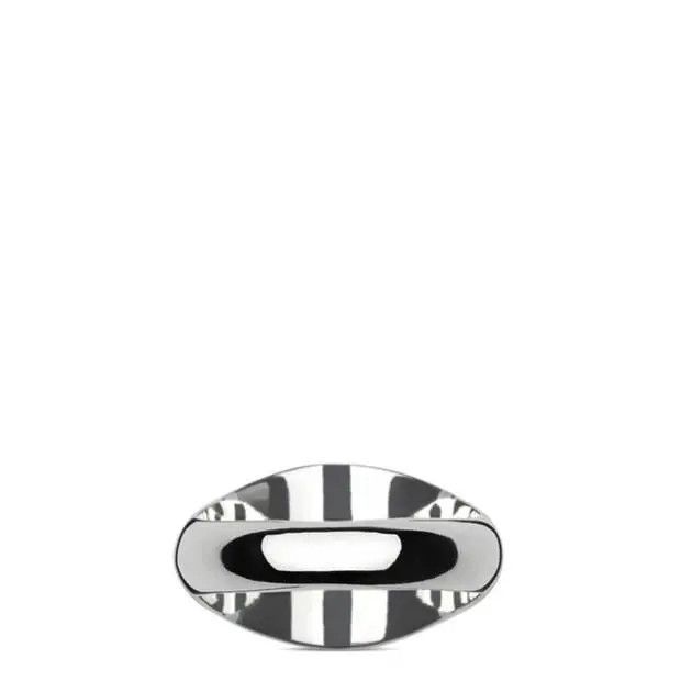 Gucci oc11z0126 Size: 13 / Trademark Oval Ring In Black Size ONE SIZE - 5 Thumbnail