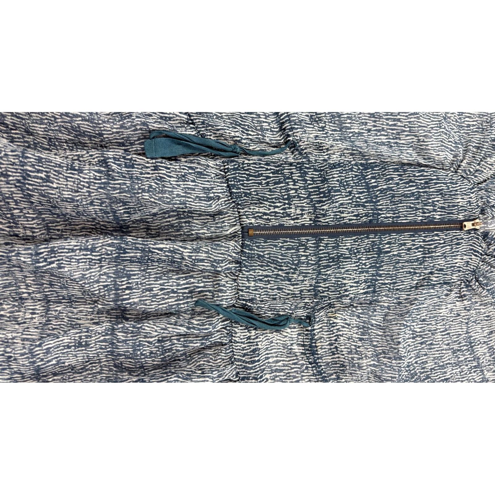 3.1 Phillip Lim 3.1 Phillip Lim Dress Womens 0 Blue White Print Silk Sleeveless Overlay Size XS / US 0-2 / IT 36-38 - 4 Thumbnail