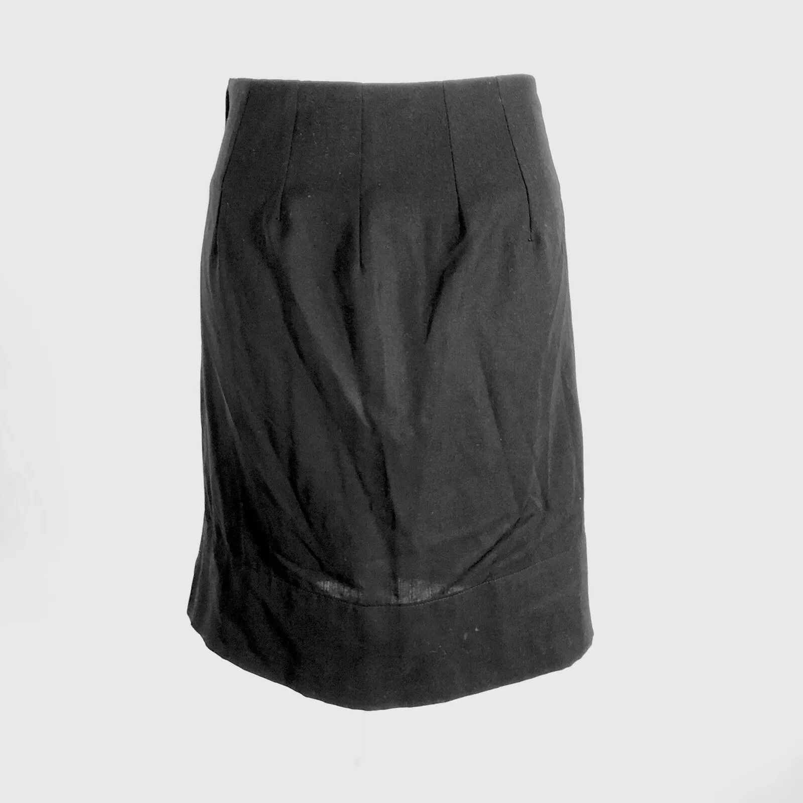 Yohji Yamamoto Yohji Yamamoto black skirt Sz SS Size 28" / US 6 / IT 42 - 1 Thumbnail