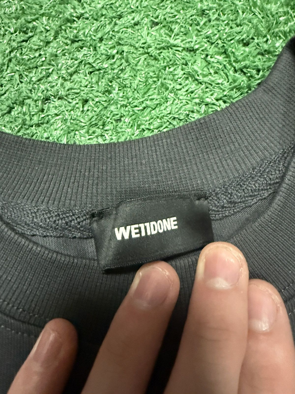 WE11DONE We11done logo tee sz xl Size US XL / EU 56 / 4 - 2 Thumbnail