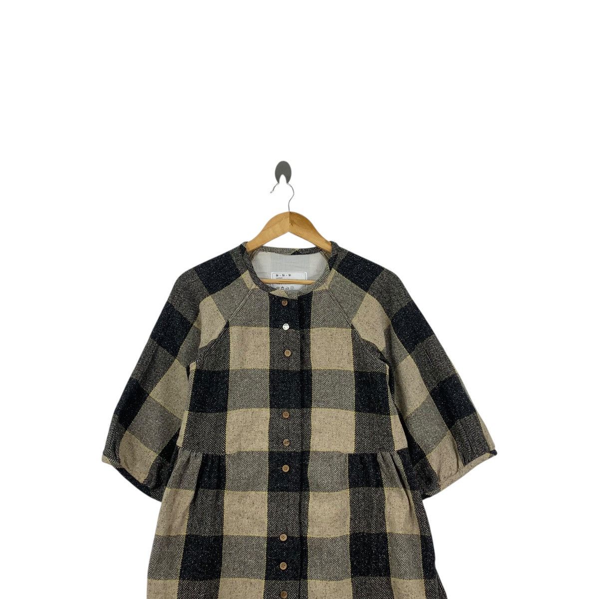Other SI HIRAIN CHINOIS Japan Planning Studio Blouse Tartan Size M / US 6-8 / IT 42-44 - 2 Thumbnail