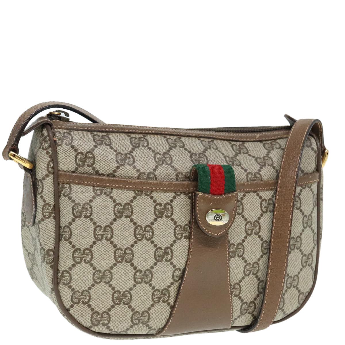 Gucci Beige/Ebony GG Canvas Small Dionysus Crossbody Bag