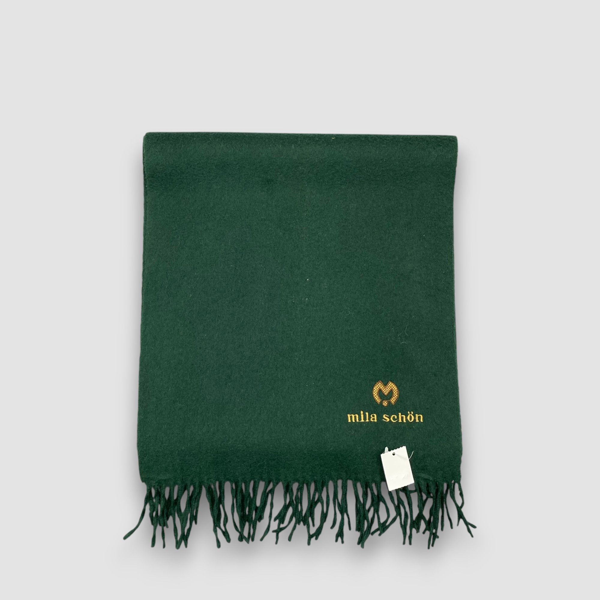 Mila Schon Vintage Mila Schon Scarf Muffler Wool Fringe Neckwear Size ONE SIZE - 2 Thumbnail