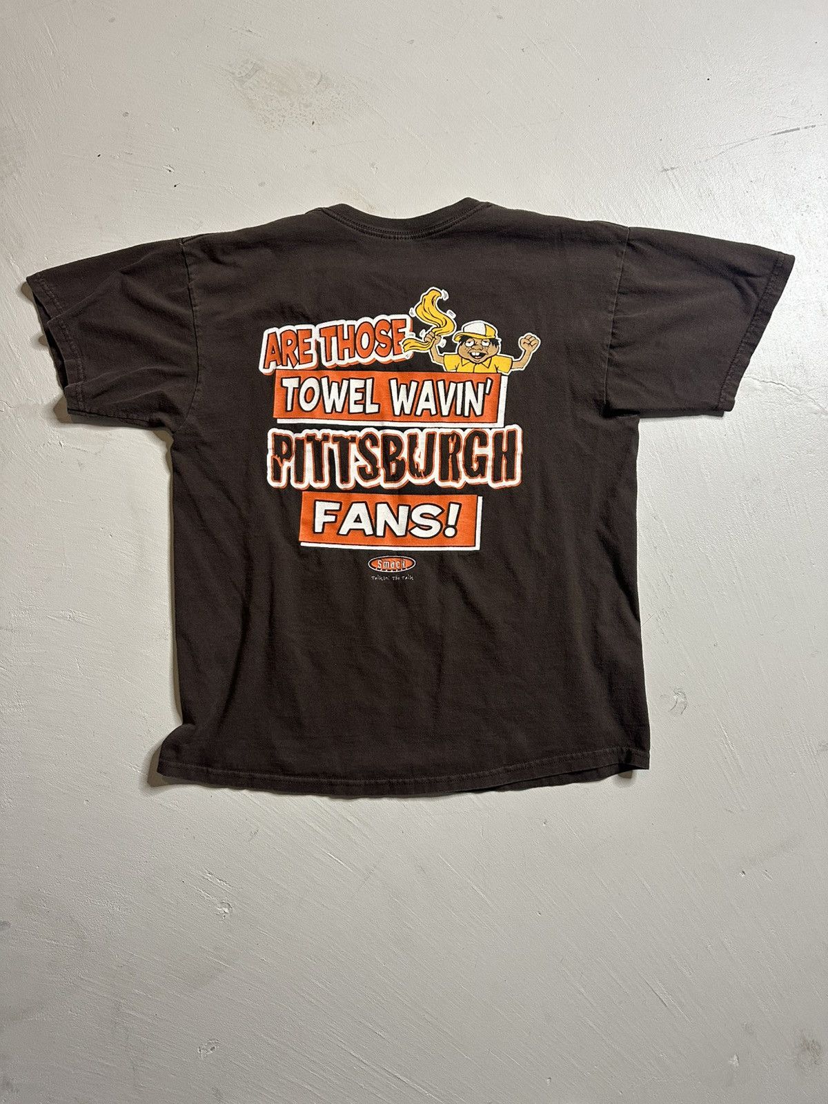 NFL Vintage Cleveland Browns NFL Funny Graphic T Shirt Size US L / EU 52-54 / 3 - 7 Thumbnail
