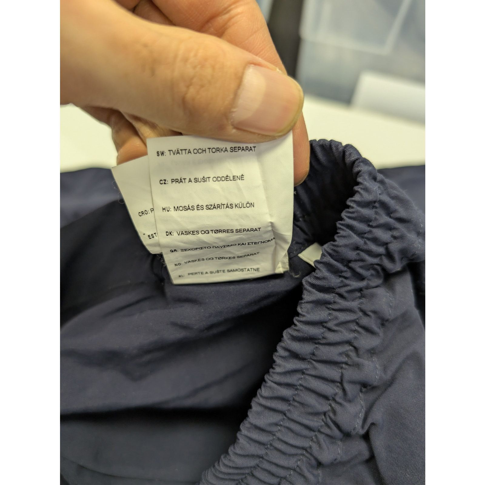 Martine Rose × Napapijri o1rshd1 Distinctive Logo Patch Trousers / Sweatpants in Blue Size US 32 / EU 48 - 22 Thumbnail