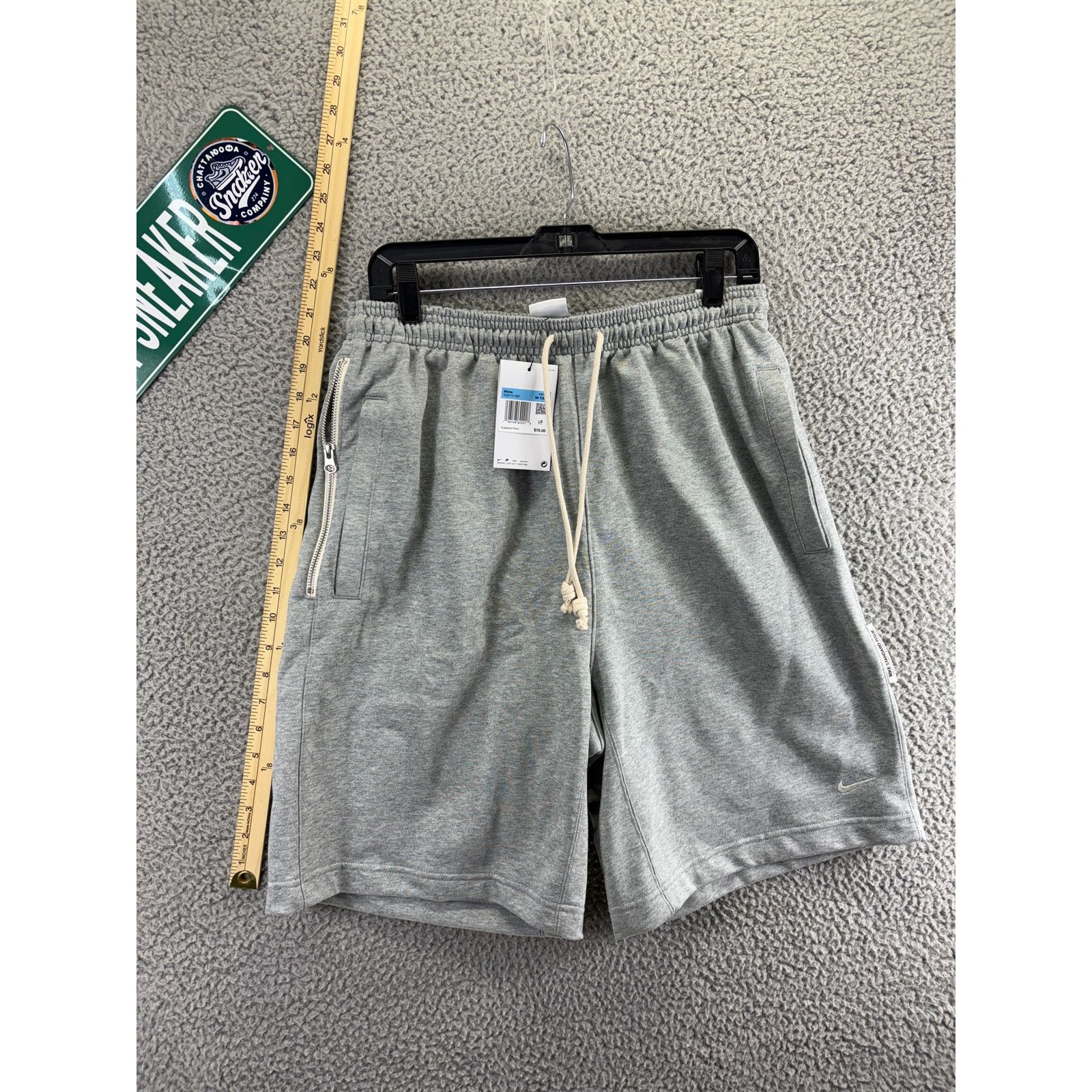 Nike Nike French Terry Basketball Shorts Mens Medium Tall NEW M-T Size US 32 / EU 48 - 1 Thumbnail