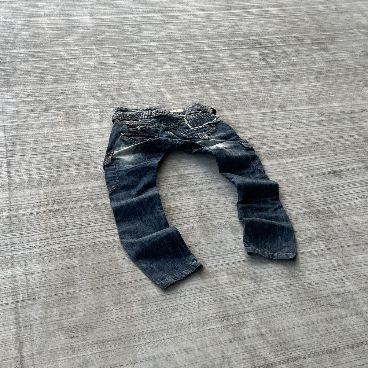 Raw State Raw Life Style vintage rare Jeans Denim Pants Trousers Size 27" / US 4 / IT 40 - 9 Thumbnail