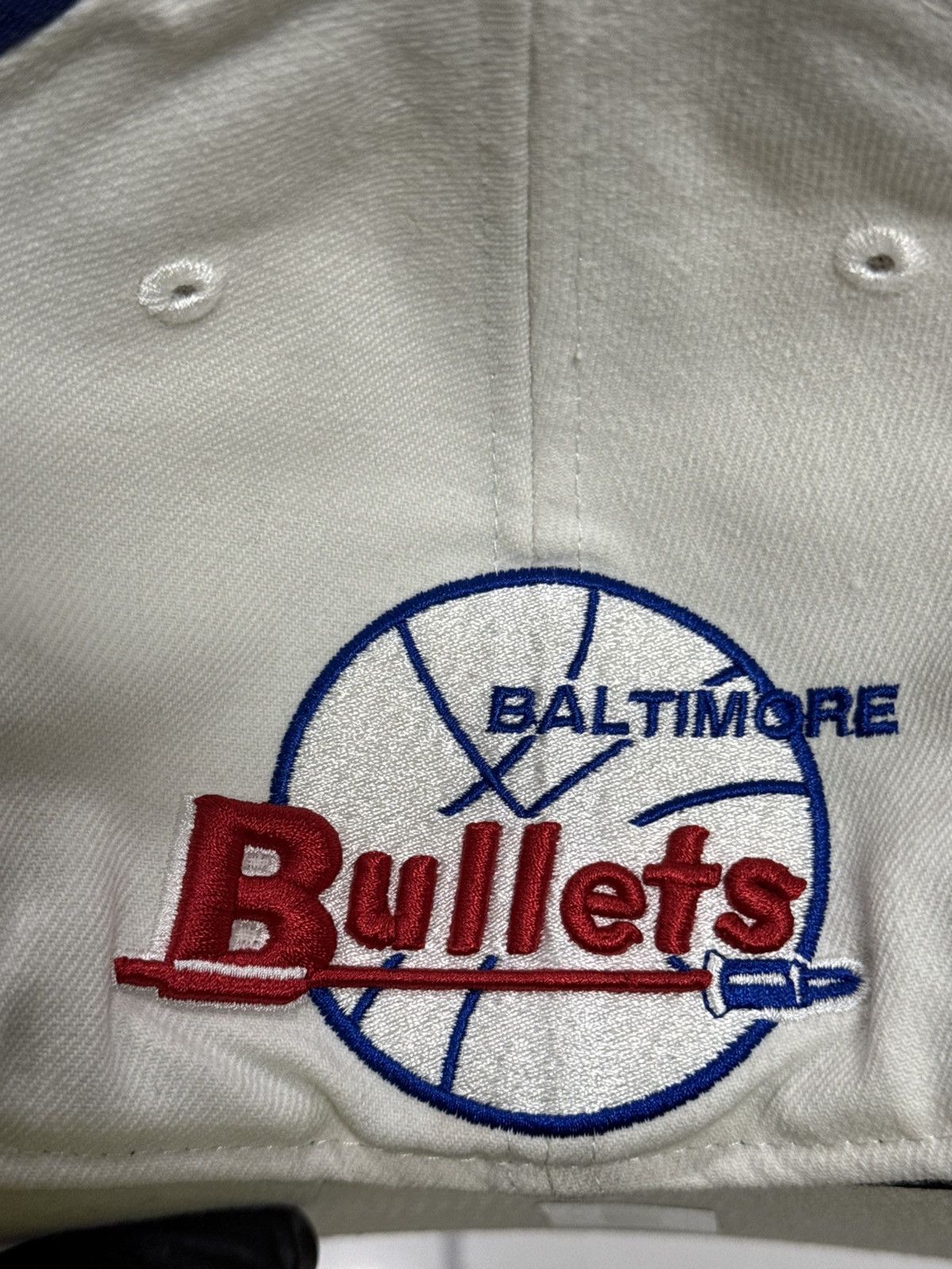 NBA × New Era × Vintage Vintage New Era Baltimore Bullets Fitted Cap Size ONE SIZE - 10 Thumbnail