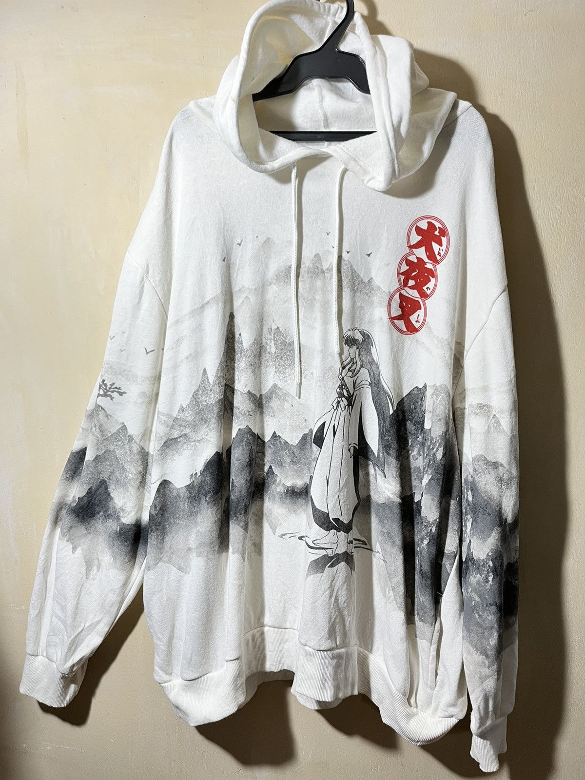 Anime × Japanese Brand Rare AOP Inuyasha Hoodie Size US XXL / EU 58 / 5 - 1 Thumbnail