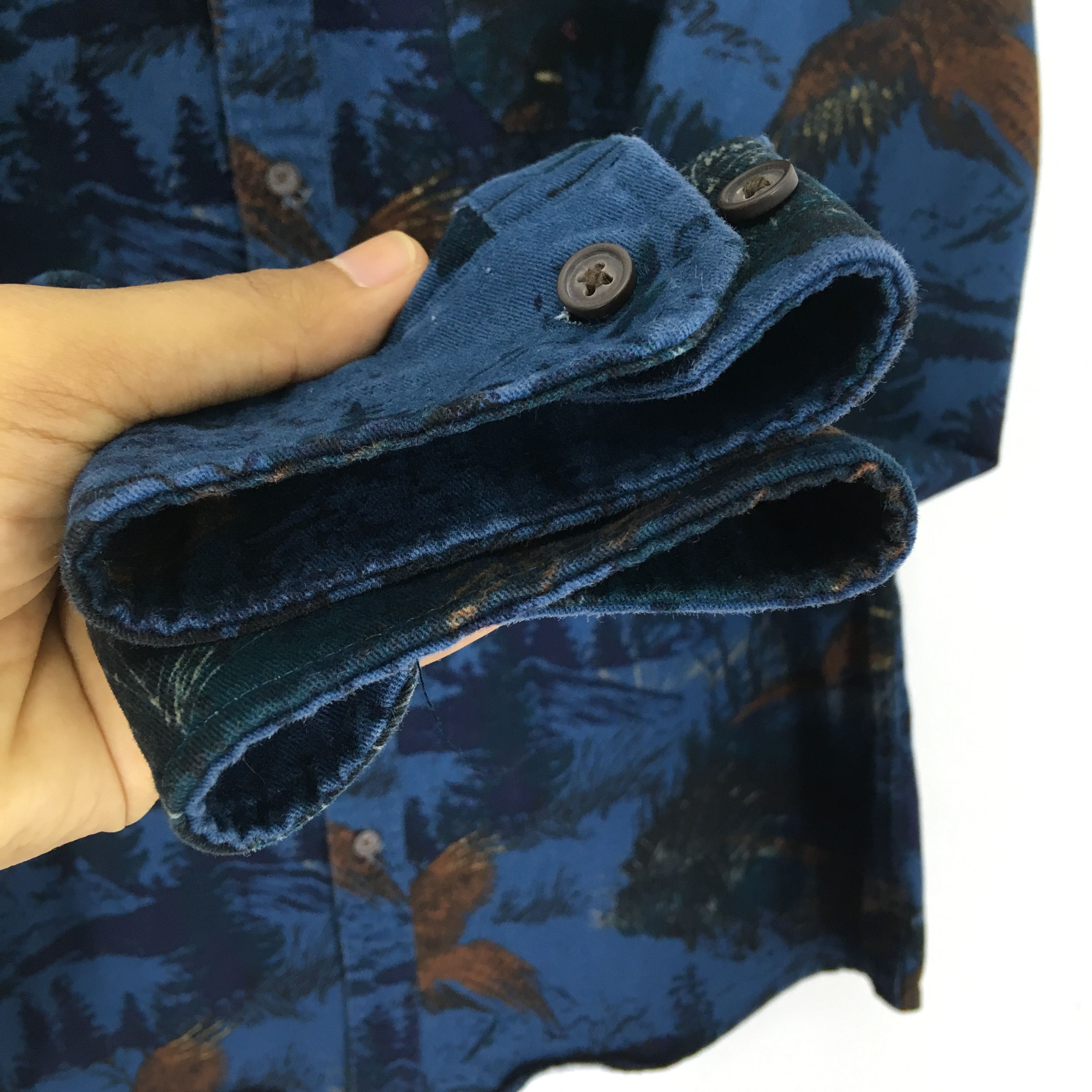 Croft & Barrow Vintage 90s Croft & Barrow Overprinted Pheasant Bird Shirt Size US M / EU 48-50 / 2 - 6 Thumbnail