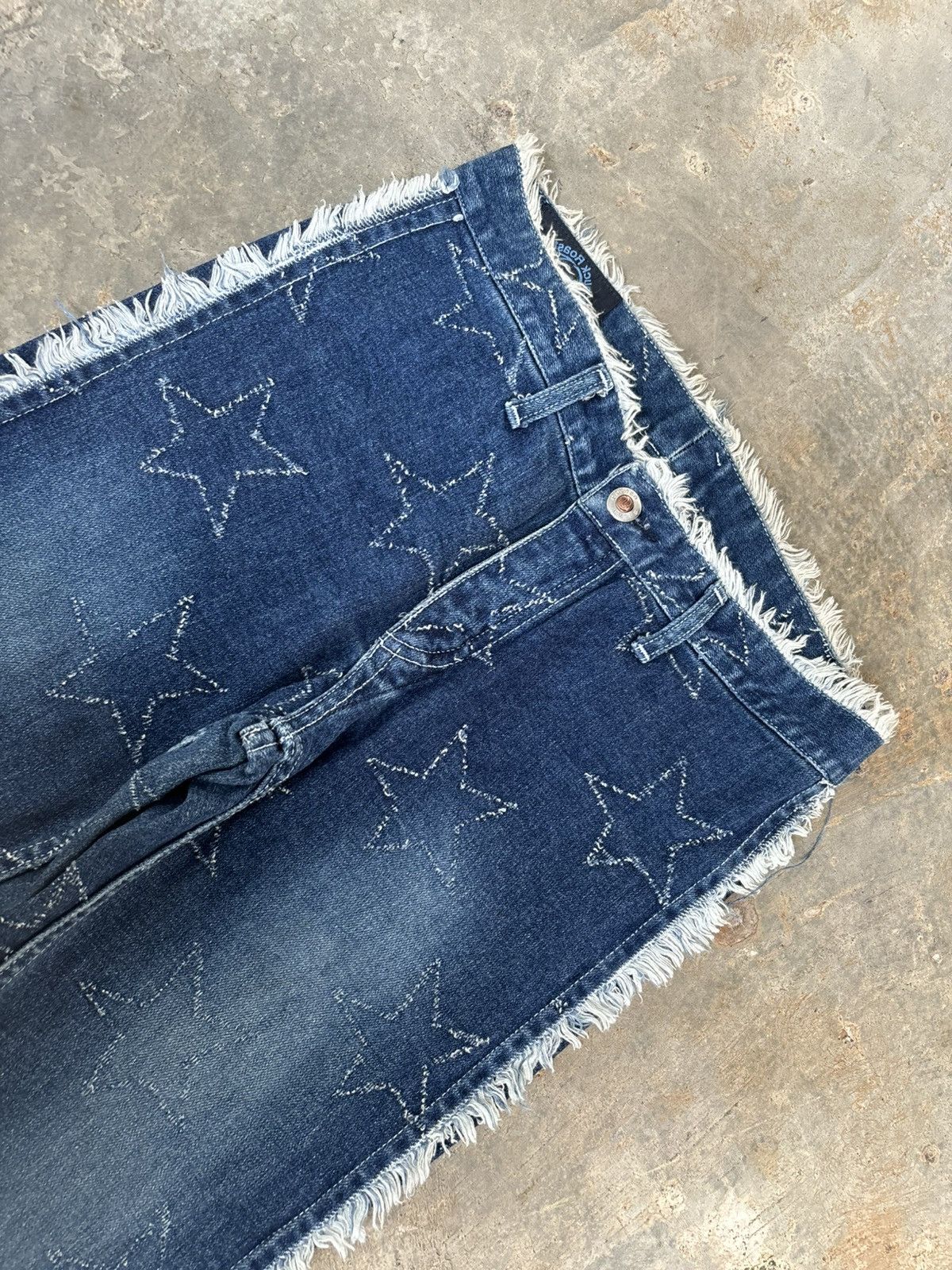 Hysteric Glamour Y2k Chuck Roaste's Star Ifsixwasnine Punk Style Jeans Size 29" - 7 Thumbnail