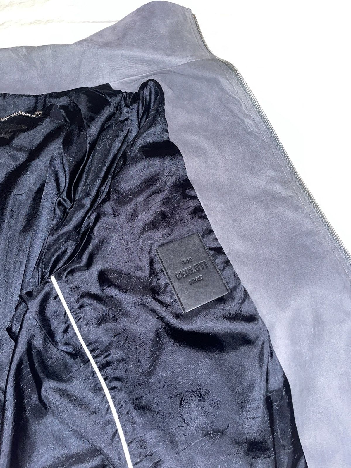 Berluti BERLUTI SS20 Runway Nubuck Leather Jacket Size US M / EU 48-50 / 2 - 9 Thumbnail